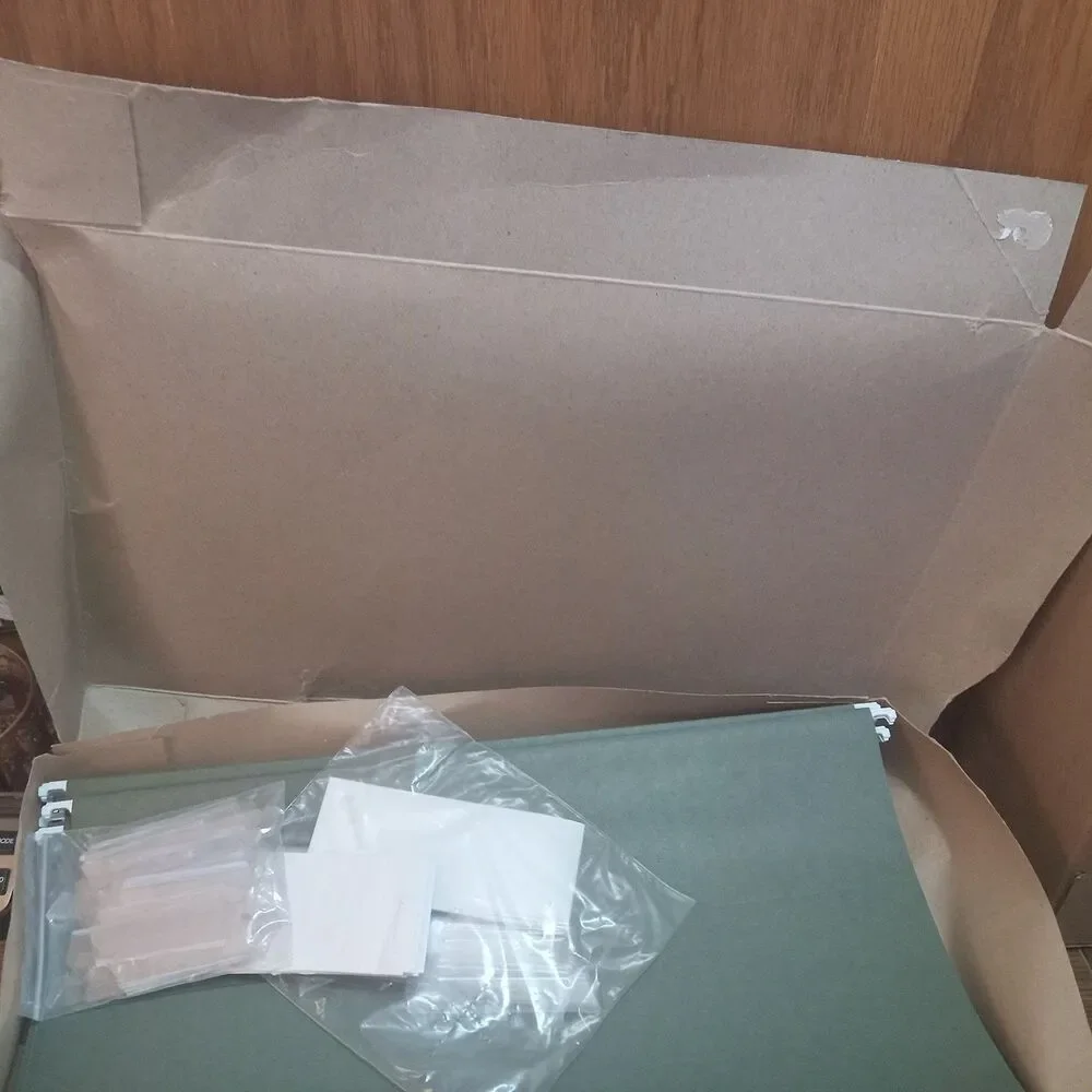 Hanging File Folder, With Tabs, Legal Size, Standard Green, 25 per Box (64155)